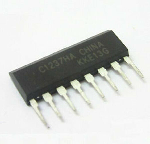 5PCS UPC1237HA C1237HA Protector IC For Stereo Power Amplifier SIP-8 W
