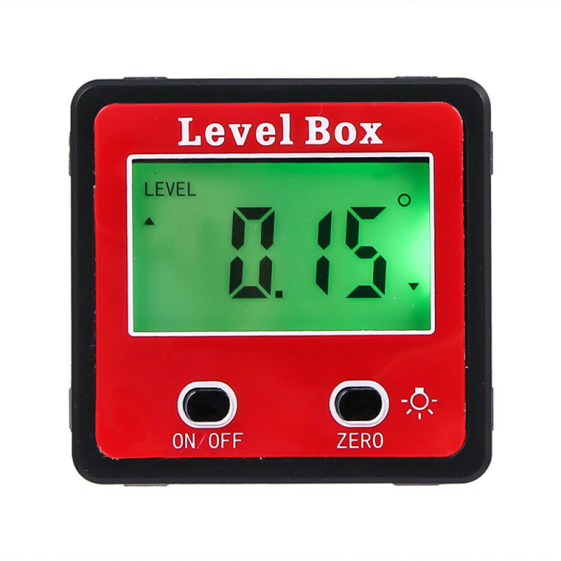 Digital Magnetic Tool Bevel Box Protractor Protractor Inclinometer Lcd