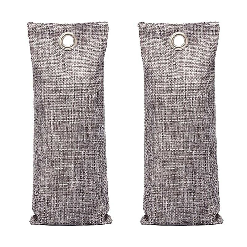 Bamboo Charcoal Air Purifying Bag (2 Pack) 50G Activated Charcoal Odor AbsorbeZ6