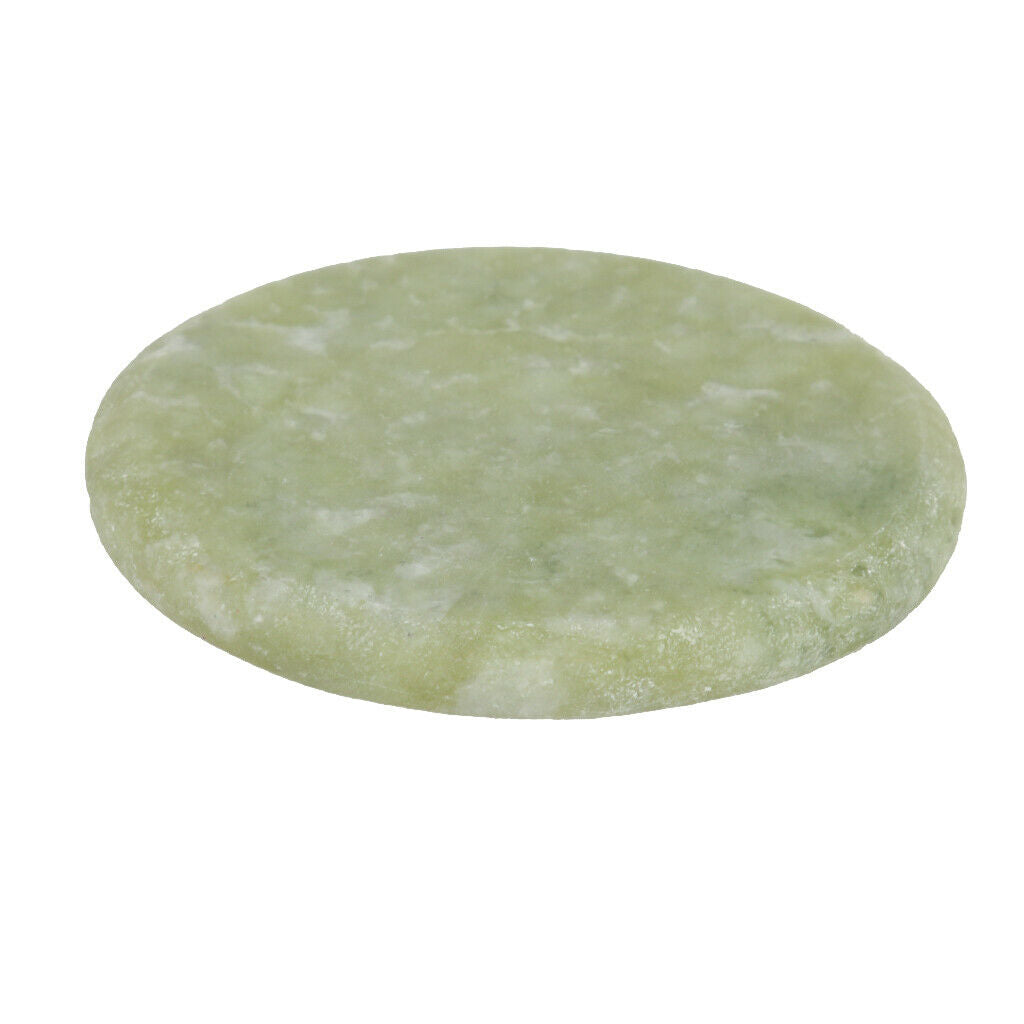 Makeup False Eyelash Adhesive Glue Jade Stone Holder Pad Cosmetic Tool
