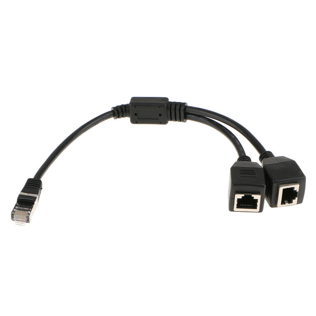 prettyia  Male to 2 Female Splitter Adapter Connector Cable Adapter