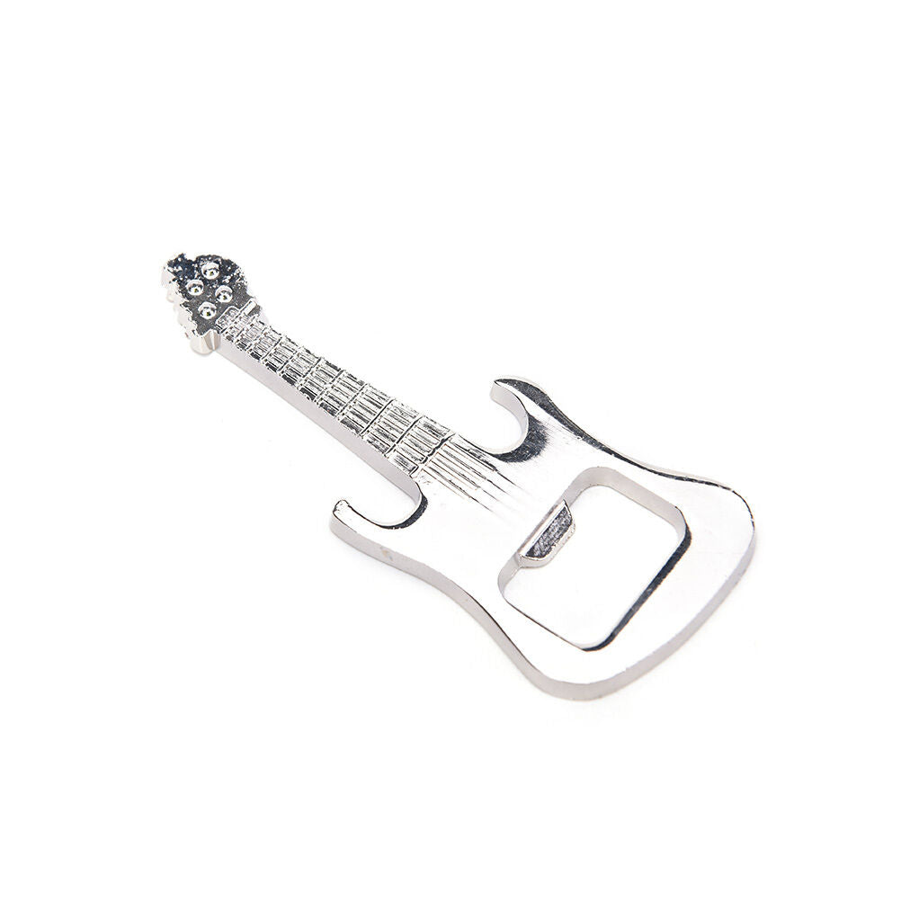 Adorable Bottle Opener Guitar Keyring Metal Kitchen Bar Beer Novelty Tool DD