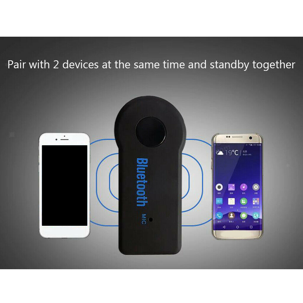 Car Wireless Bluetooth Receiver Adapter 3.5mm Jack USB Music Stereo Kit