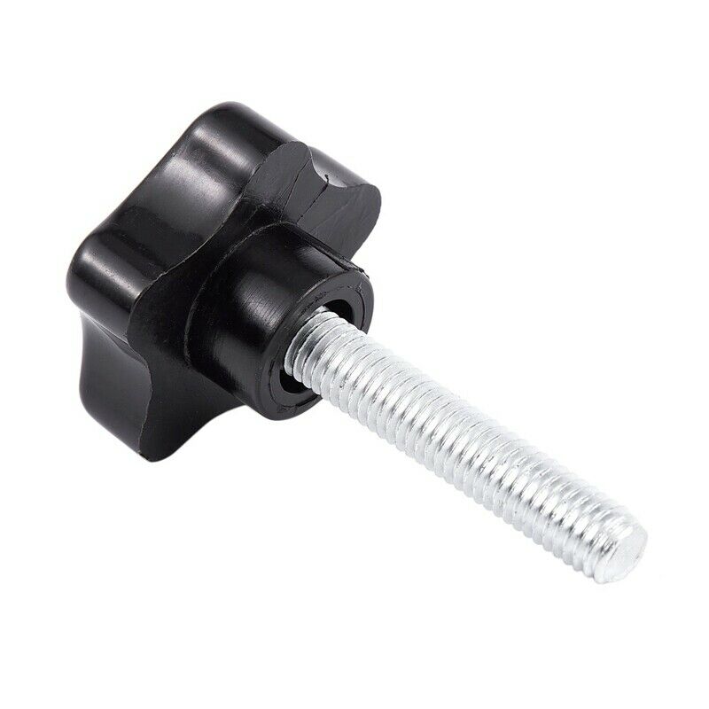 M8 x 40mm Screws Star head Wing screw Clamp knob handle black L8N6