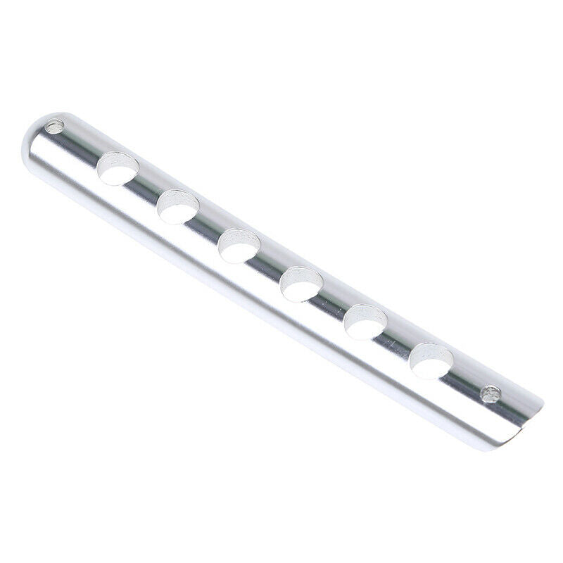 4X Sliver Door Handle Bar Moulding Cover Aluminum Trim Fit JEEP Wrangler 2007-17