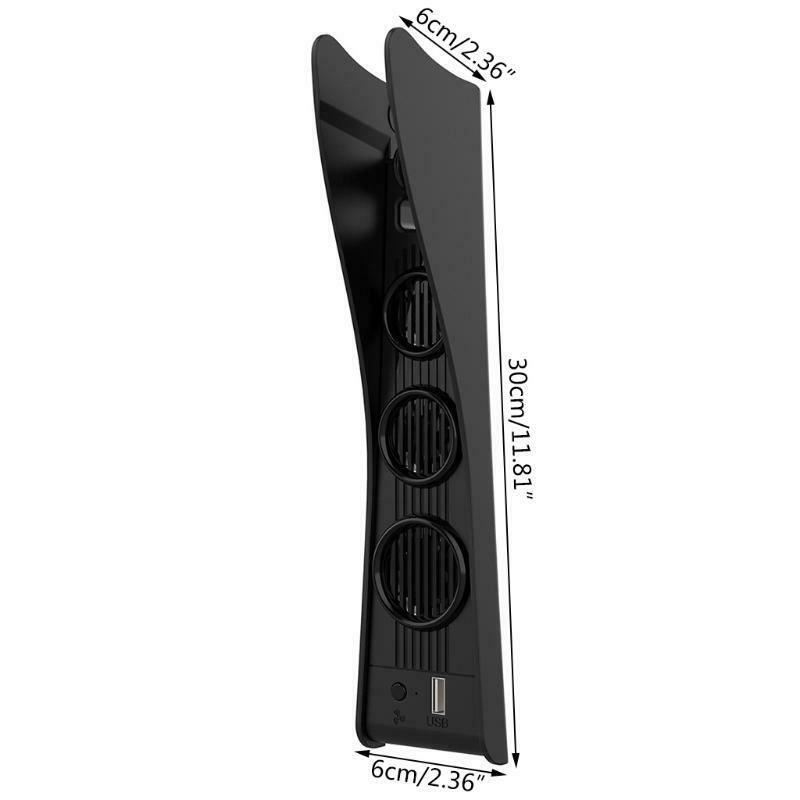 Compatible with Play-station 5 Cooling Fan with Headset Holder