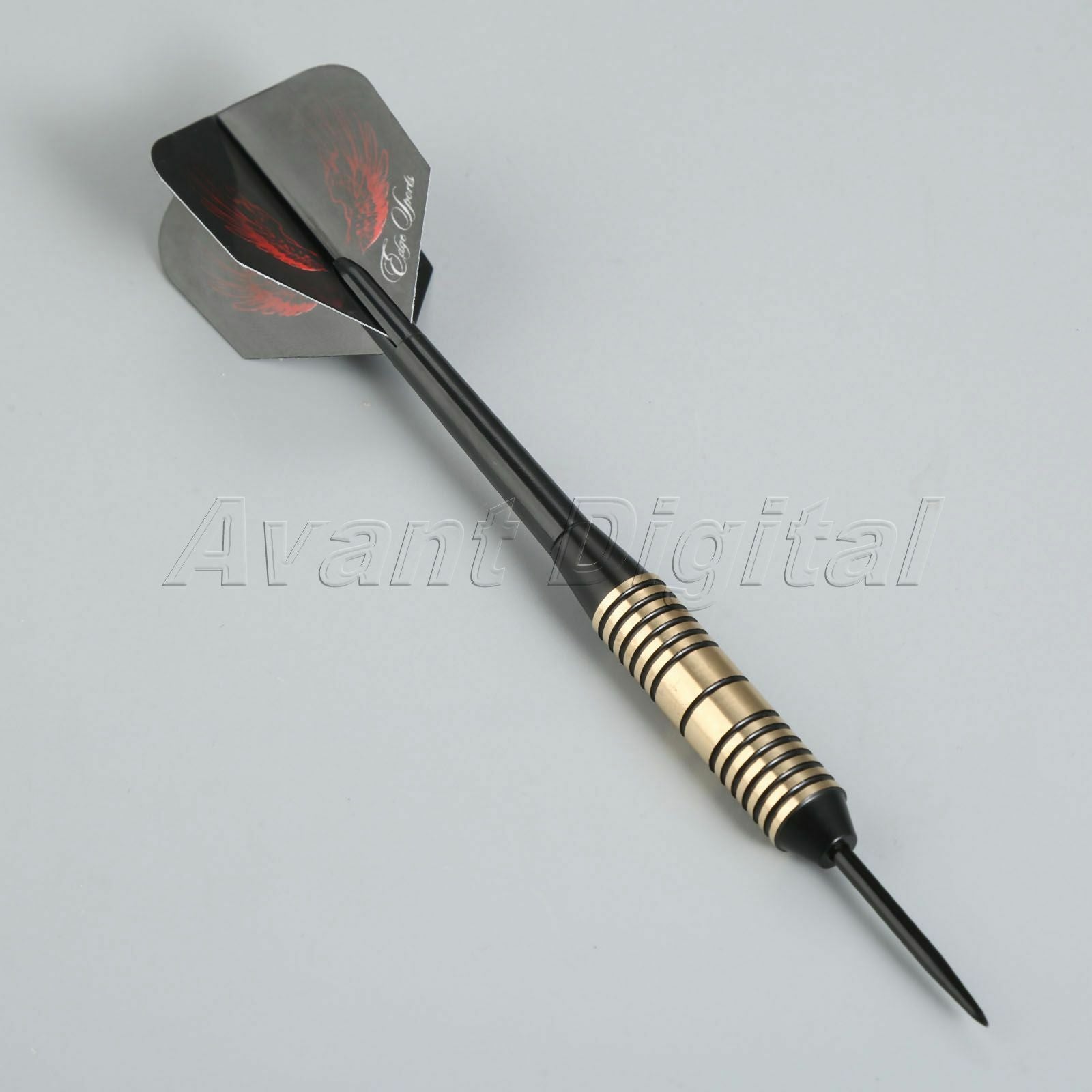 3Pcs Box Set Brass Barrels Darts Aluminum & Plastic Dart Shafts with Flights 26g