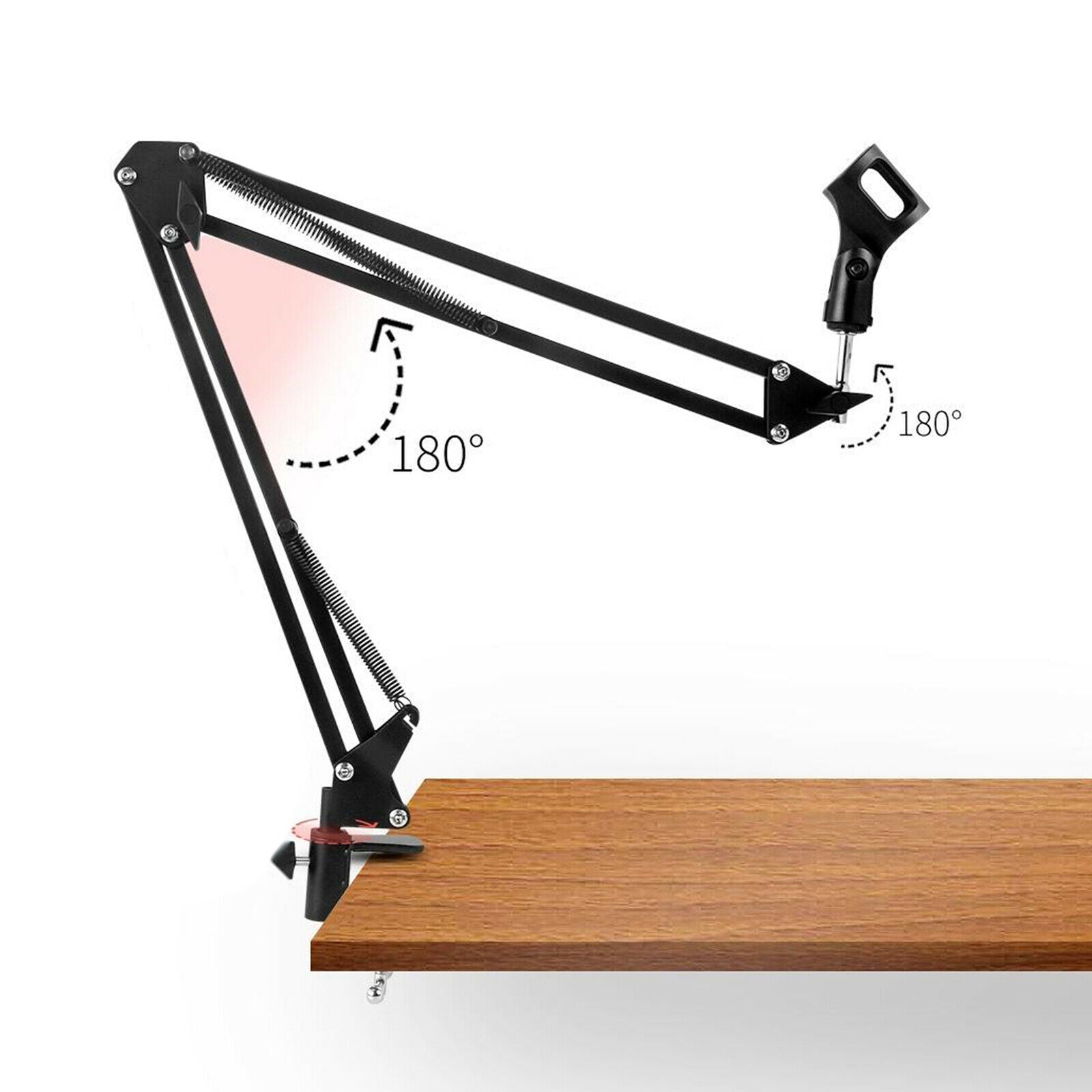 Adjustable Studio Microphone Scissor Arm Stand for Recording TV Stations