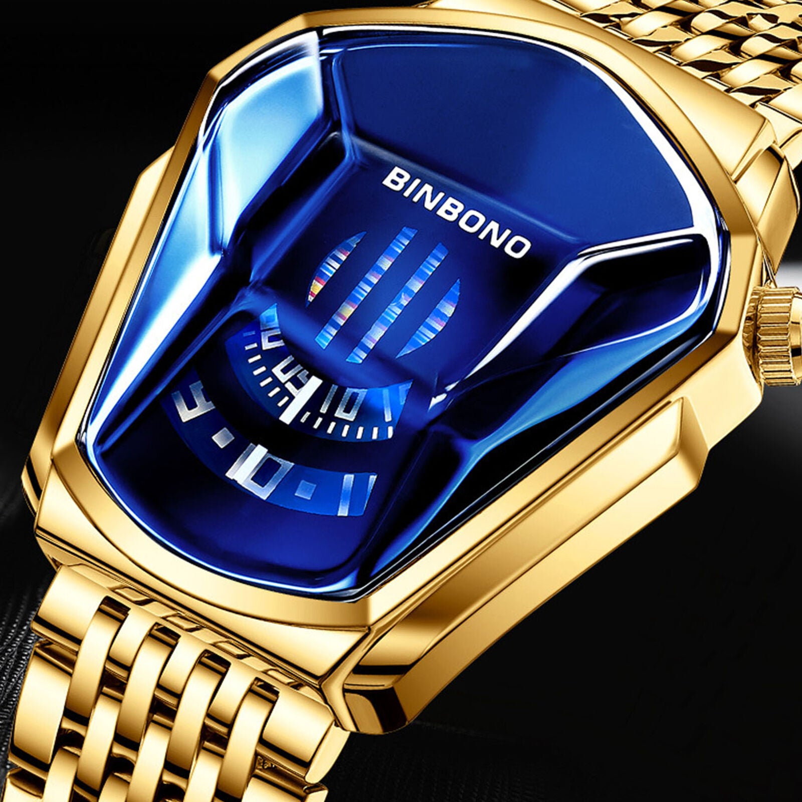 Watch Diamond Style Quartz Watch Waterproof High-End Stainless Strap