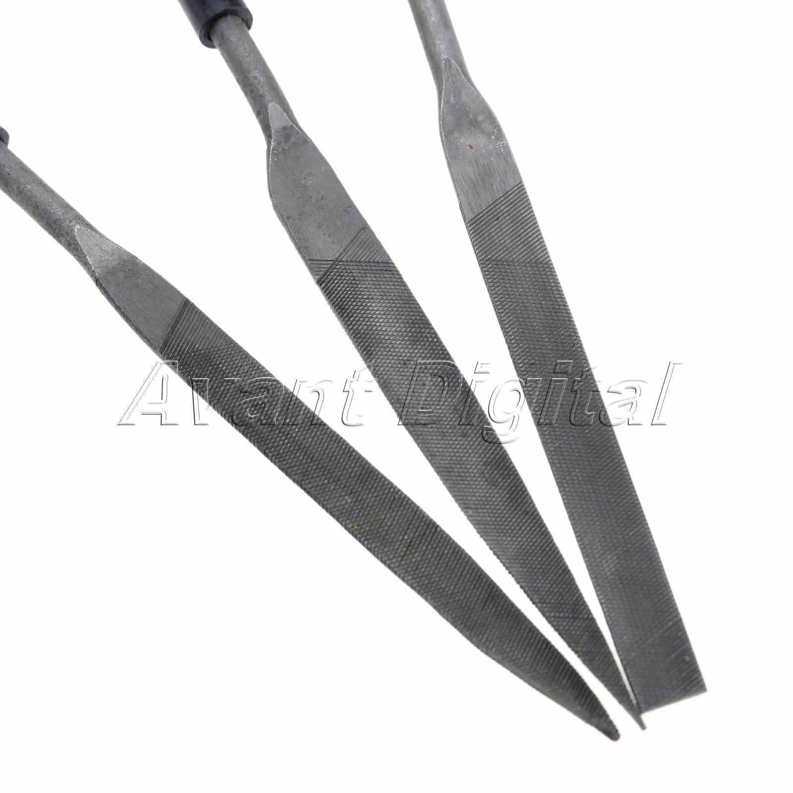 10pc 5x180mm Needle File Set Files For Metal Glass Jewelry Wood Carving Craft