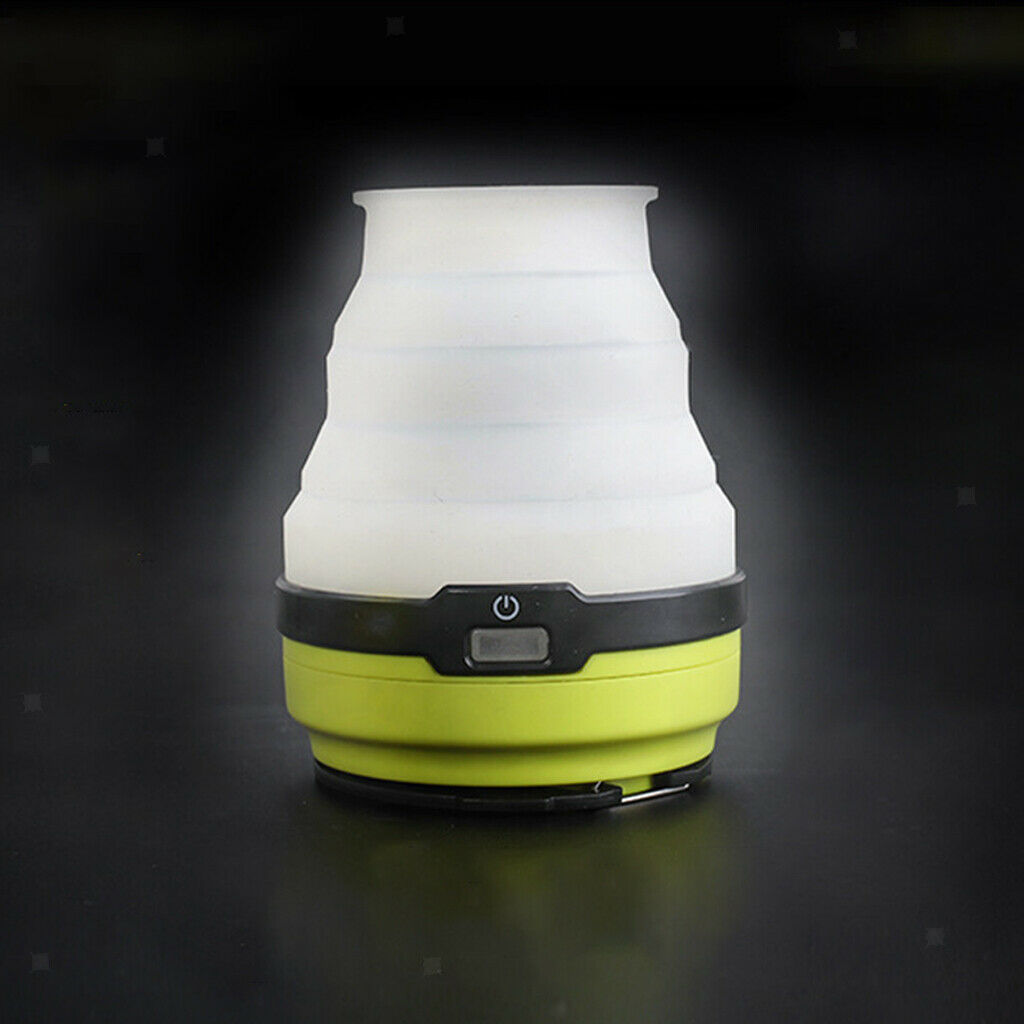 Portable Solar Camping Lantern Lamp, Rechargeable LED Tent Light,Collapsible