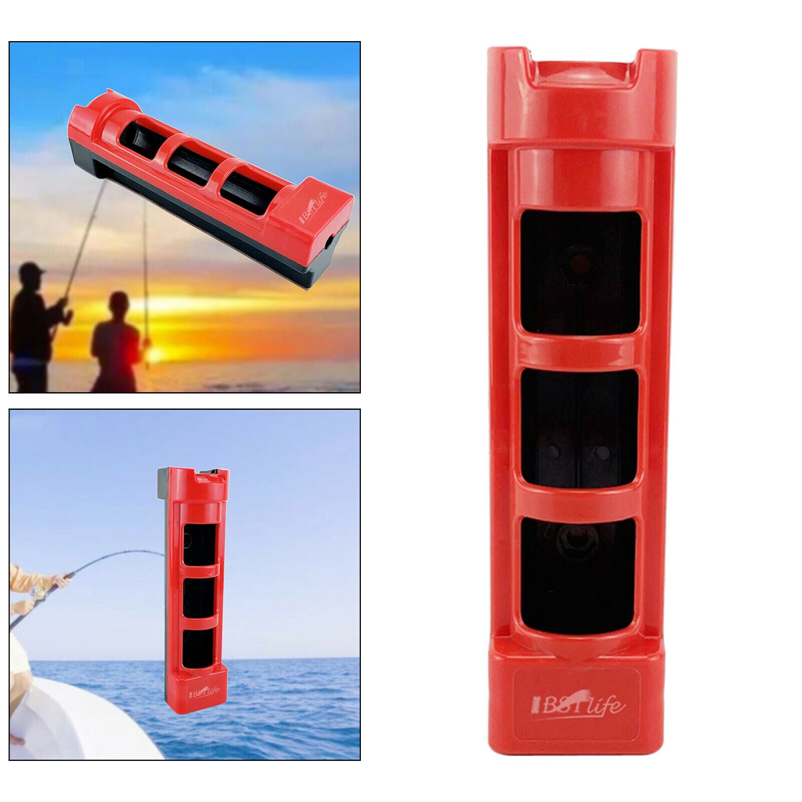 Self Adhesive Pole Boat Single Rod Holder Organizer for Yacht Truck Wall