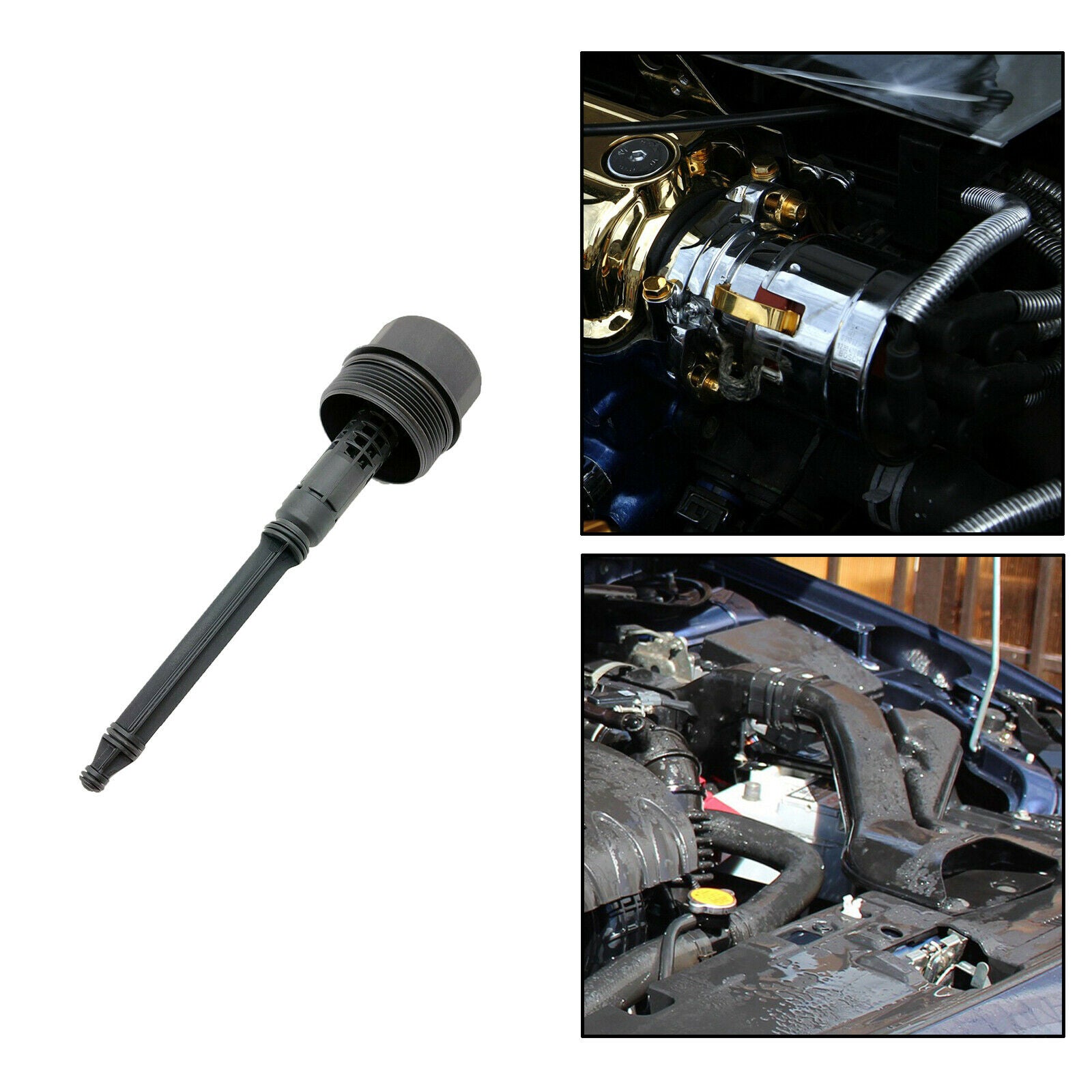 Oil Filter Housing Caps 1121800710 Replacement Cover Fit for Mercedes W121