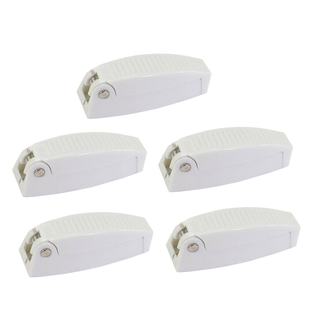 5x Cabinet Door Catches 2-1/2" Gate Clips RV Boat Hardware Fitting