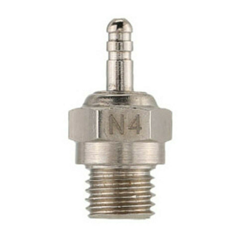 N4 Hot Nitro Engine Glow Spark Plug for RC HSP 1:10 Car HEX Size 8mm
