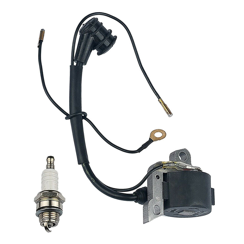 New Complete Ignition Coil with Spark Plug Fits for Chainsaw 024 026 028 029
