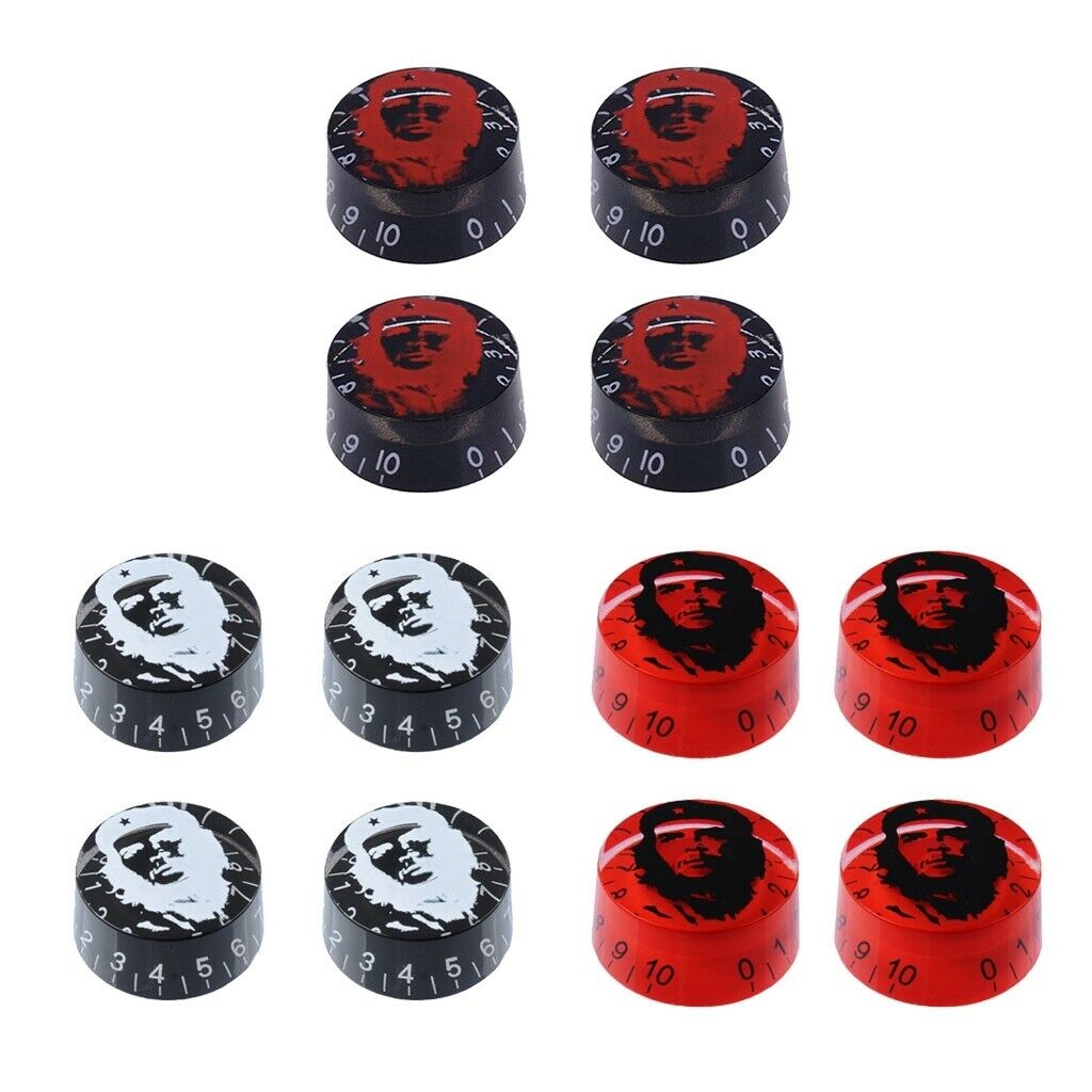4 Pcs Electric Guitar Volume Knob Control Knobs Potentiometer   Knob A