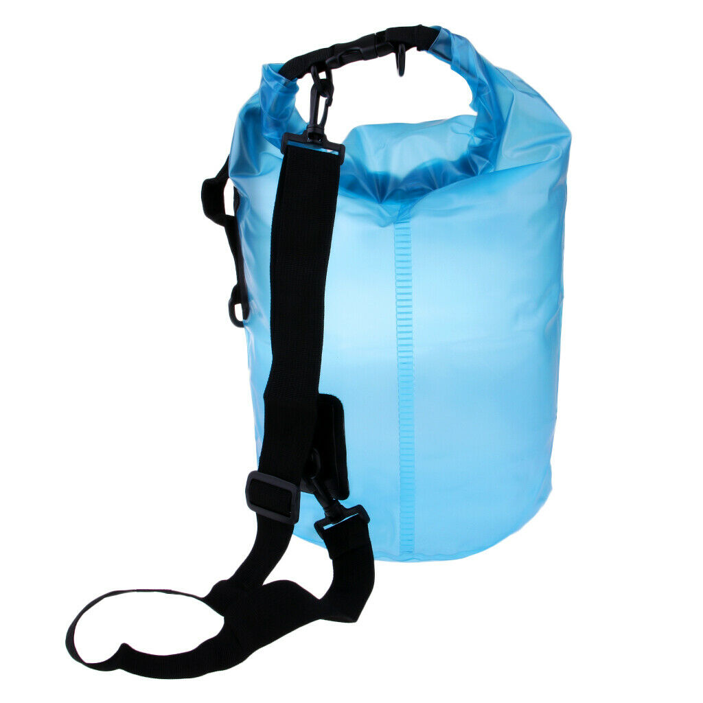 20L Sport Waterproof Dry Bag Backpack Floating Boating Kayak Camping Blue