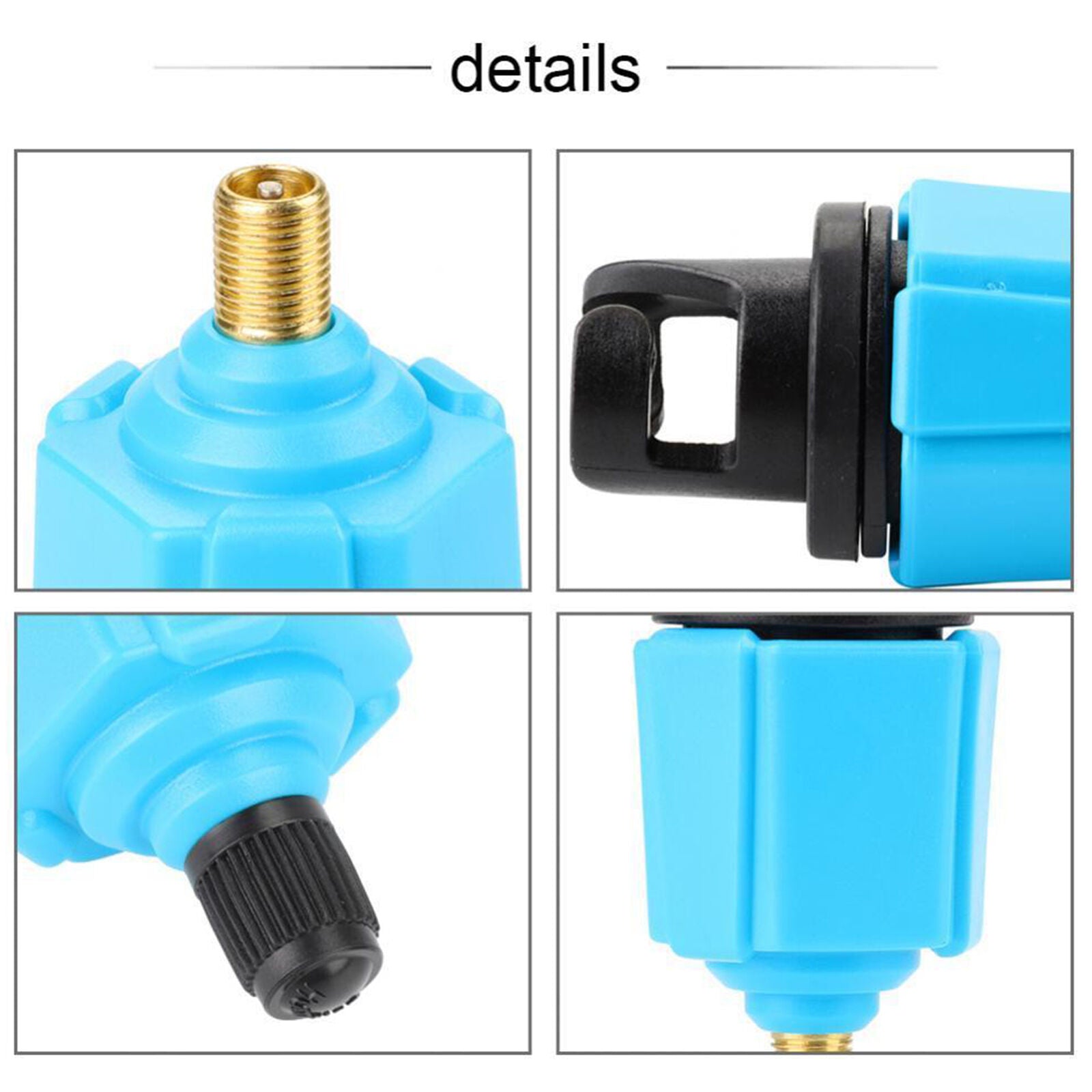 Inflatable Boat Pump Valve Adapter Sup Board Air Compressor Adaptor Accessory ZH