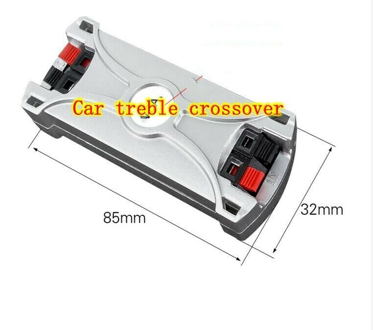 2pcs Car treble Crossover Filters Home audio Speaker Frequency Divider 800W 4~8Ω