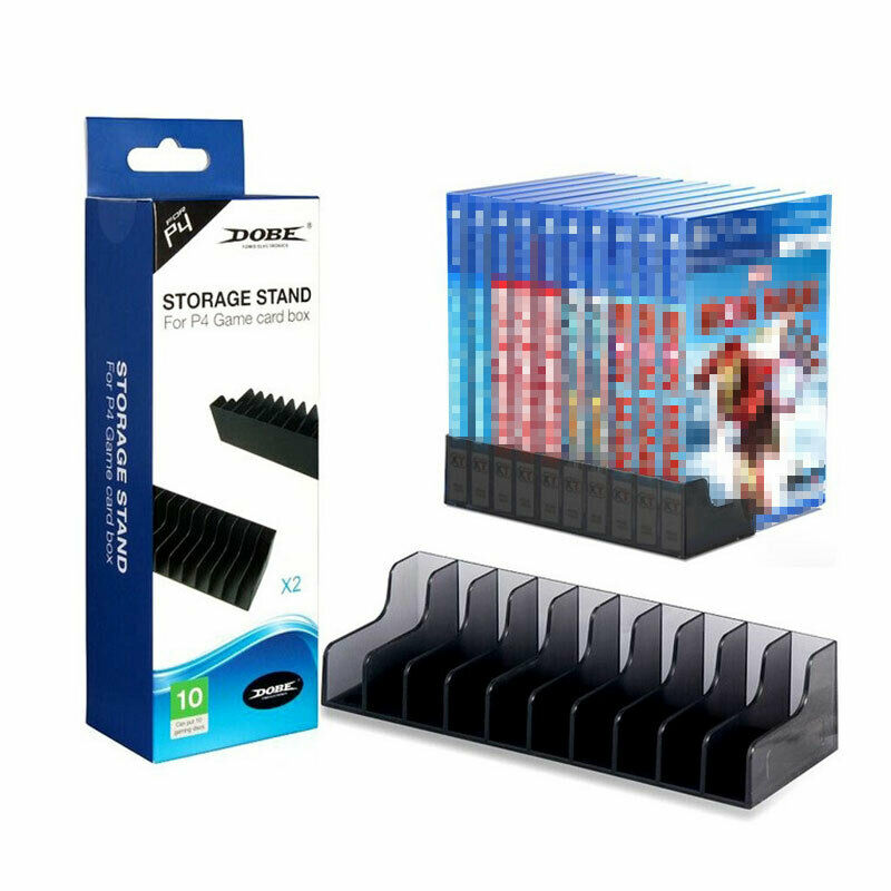 1PCS Console Game Card Box Storage Stand Holder for PS4 Accessor HoRMAU