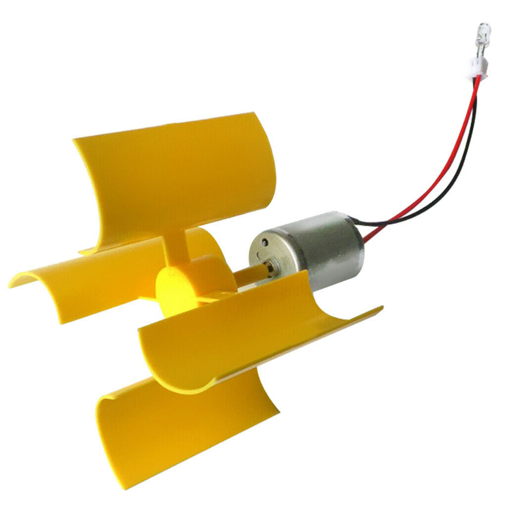 10x Mini Wind Generator Turbine Wind Generator Motor Science Experiment