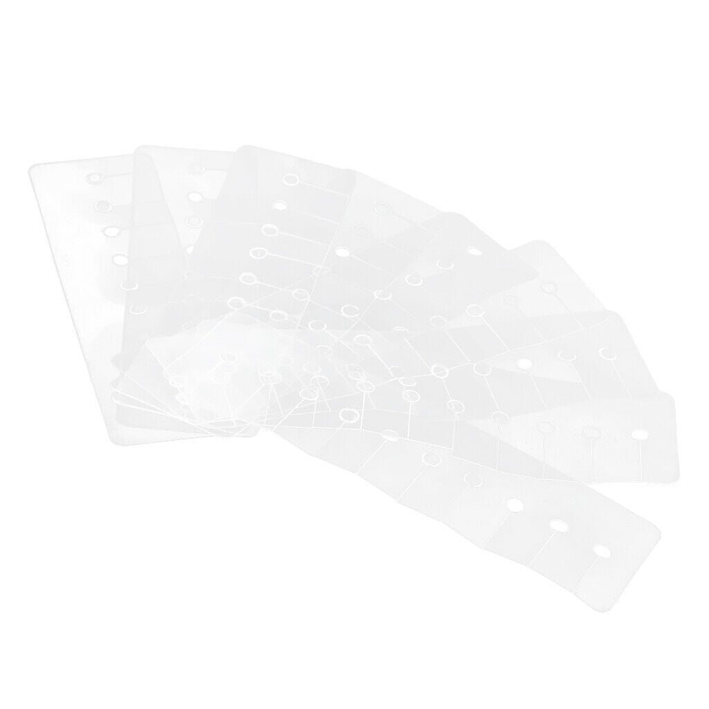 60pcs Hair Extension Heat Shield Hair Scalp Protection Spacer Guards for Salon