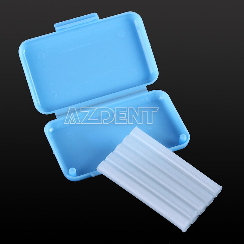 10 Pack Dental Orthodontic Wax Mint Scent Blue for Brace Bracket Gum Irritation
