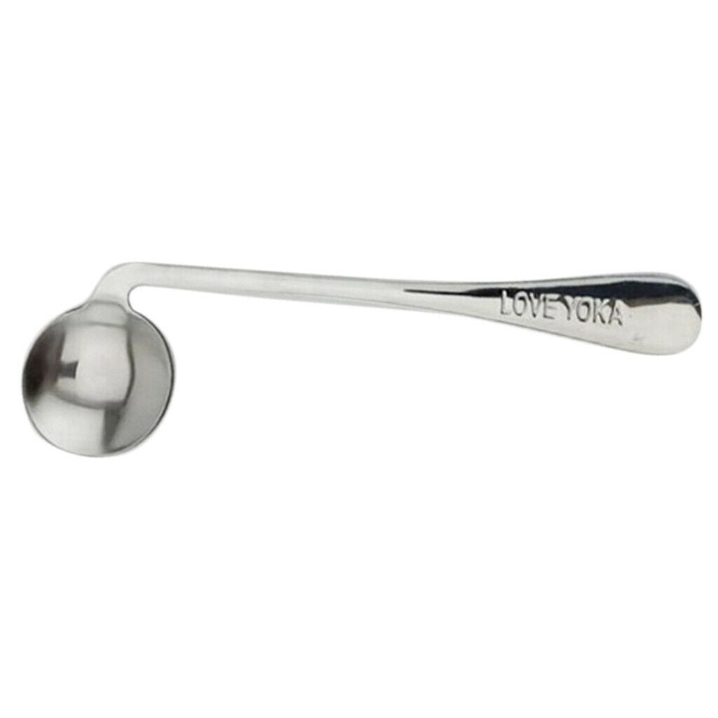 2X Stainless Steel Left/Right Angled Spoon Curved Utensils Soup Spoon Right