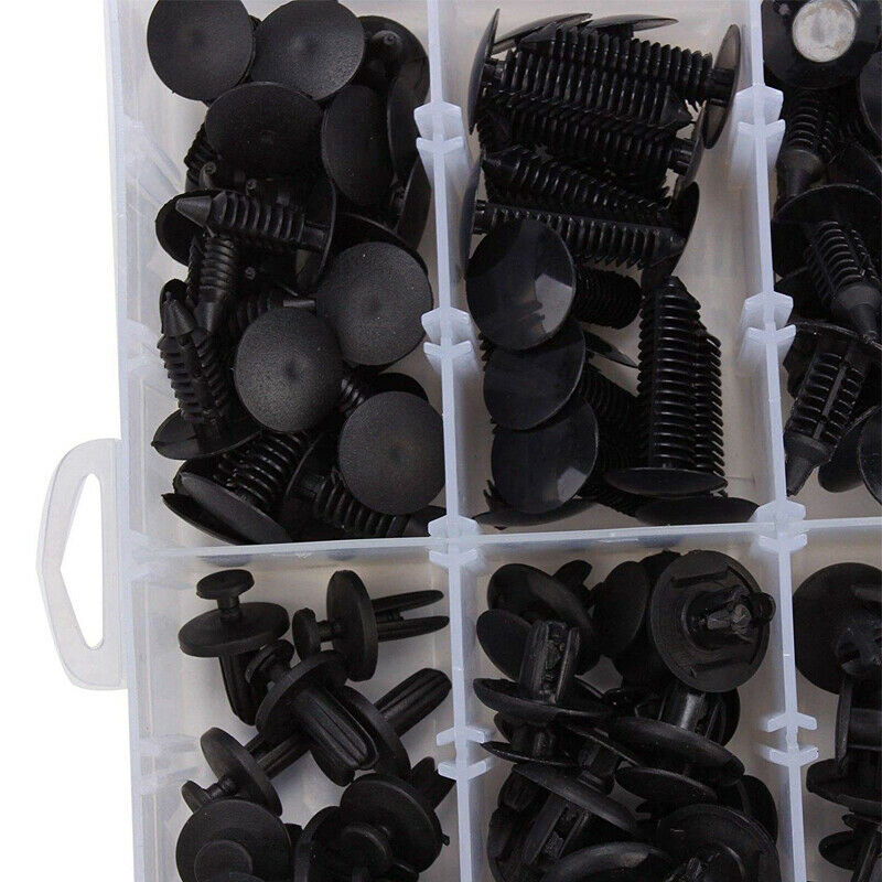 192x Vehicle Body Panel Retainer Push Pin Rivet Trim Clip Fastener Assorted Kit