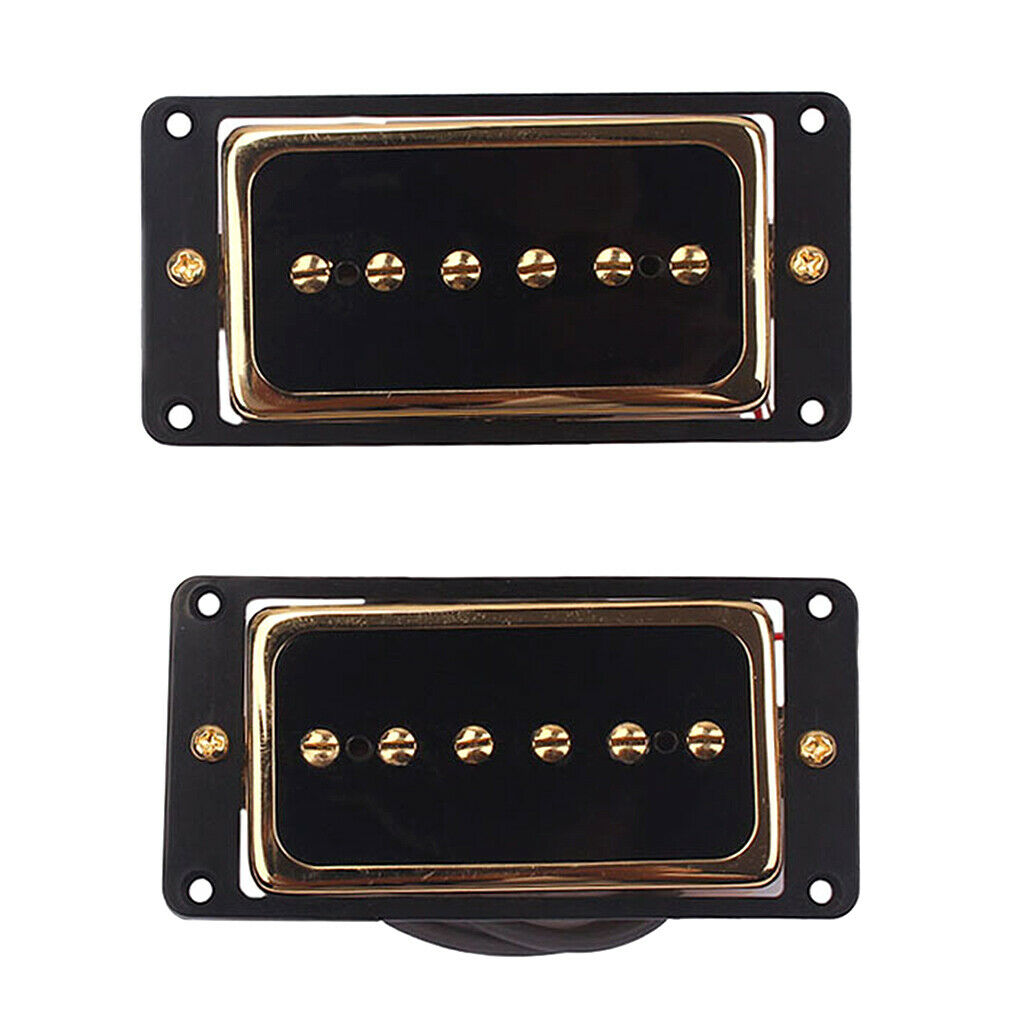 Electric Guitar Replacement Alnico 5  Pickup Set Copper Soap Bar