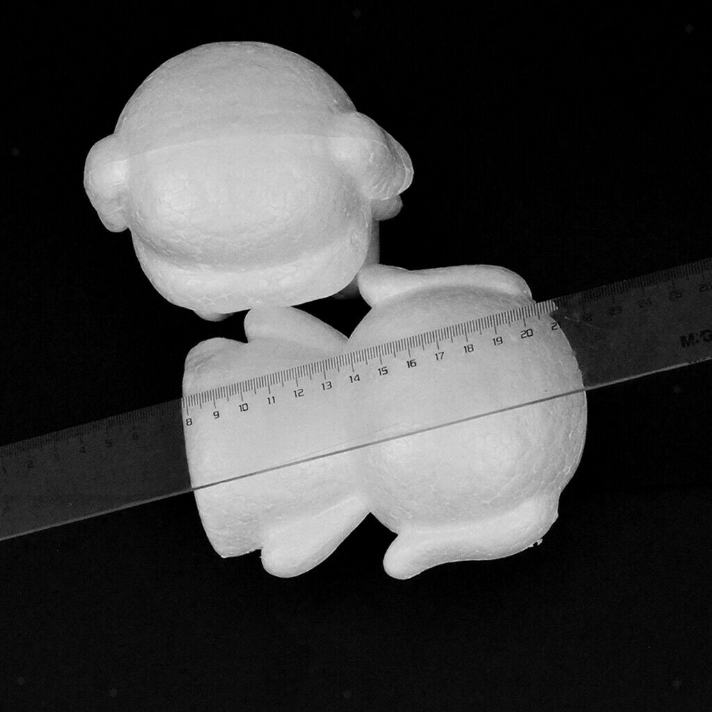 Set of 2 Polystyrene  Ornaments in Polystyrene And Polystyrene
