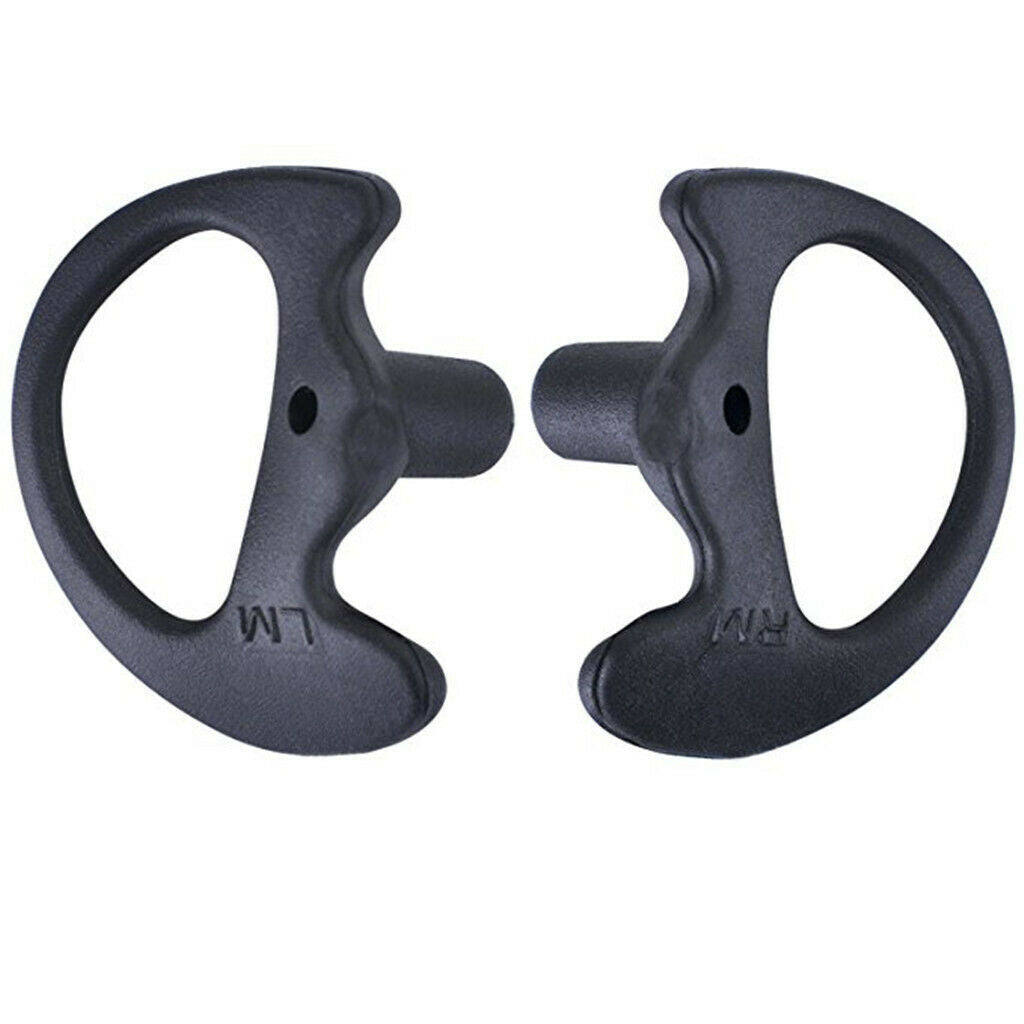 Replacement Covert Acoustic Air Coil Tube w/ Medium Earbuds for 2 Way Radio