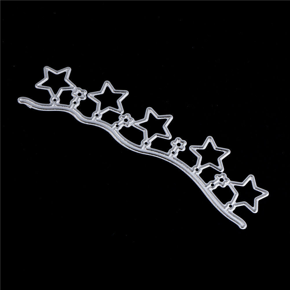 1pc Cutting dies Twinkle Stars lace Scrapbook Metal Stencil Embossing cra.l8