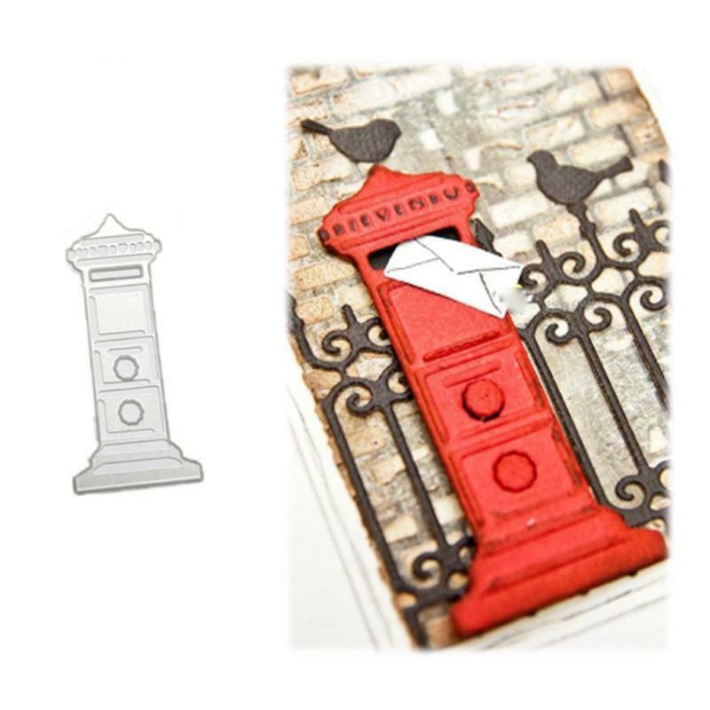 Postbox Carbon Steel Cutting Dies DIY Scrapbooking Photo Album Cards
