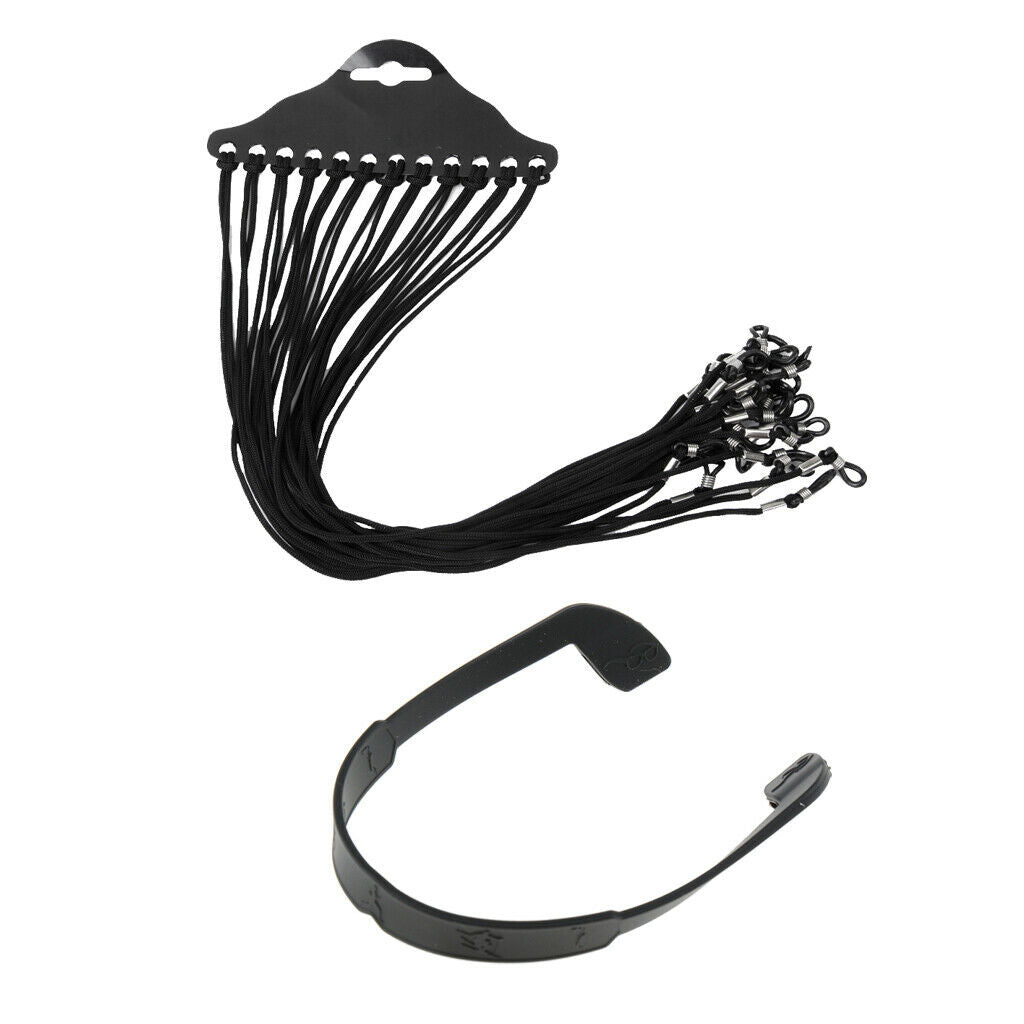 13pcs/Set Glasses Neck Cord Strap String Lanyard Chain Sunglasses Spectacles