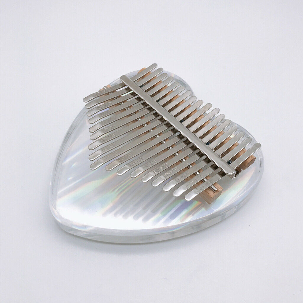 Portable Small Metal Key Kalimba 17 Key Finger Thumb Piano Mbira Tuning Hammer