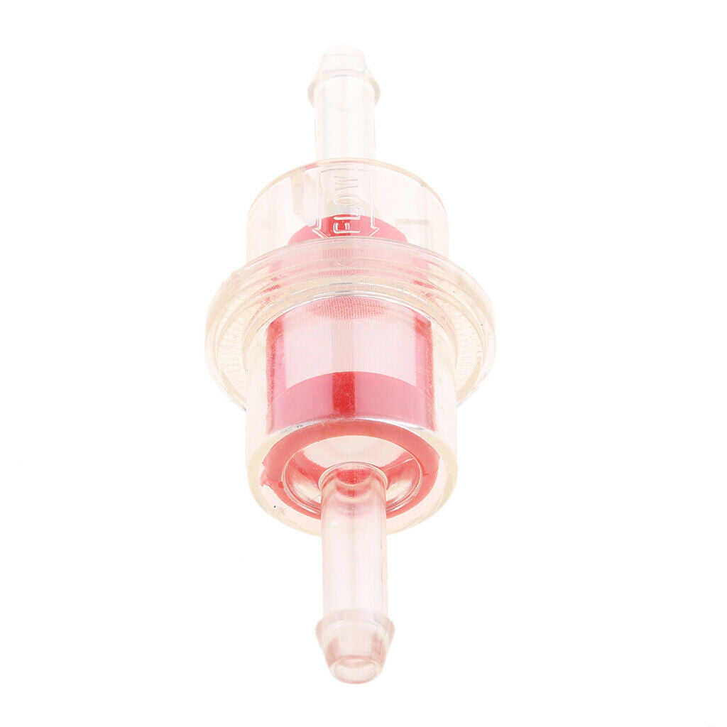 Plastic Motorcycle Petrol Fuel Filter Element for 0.23''and 0.31'' Pipes