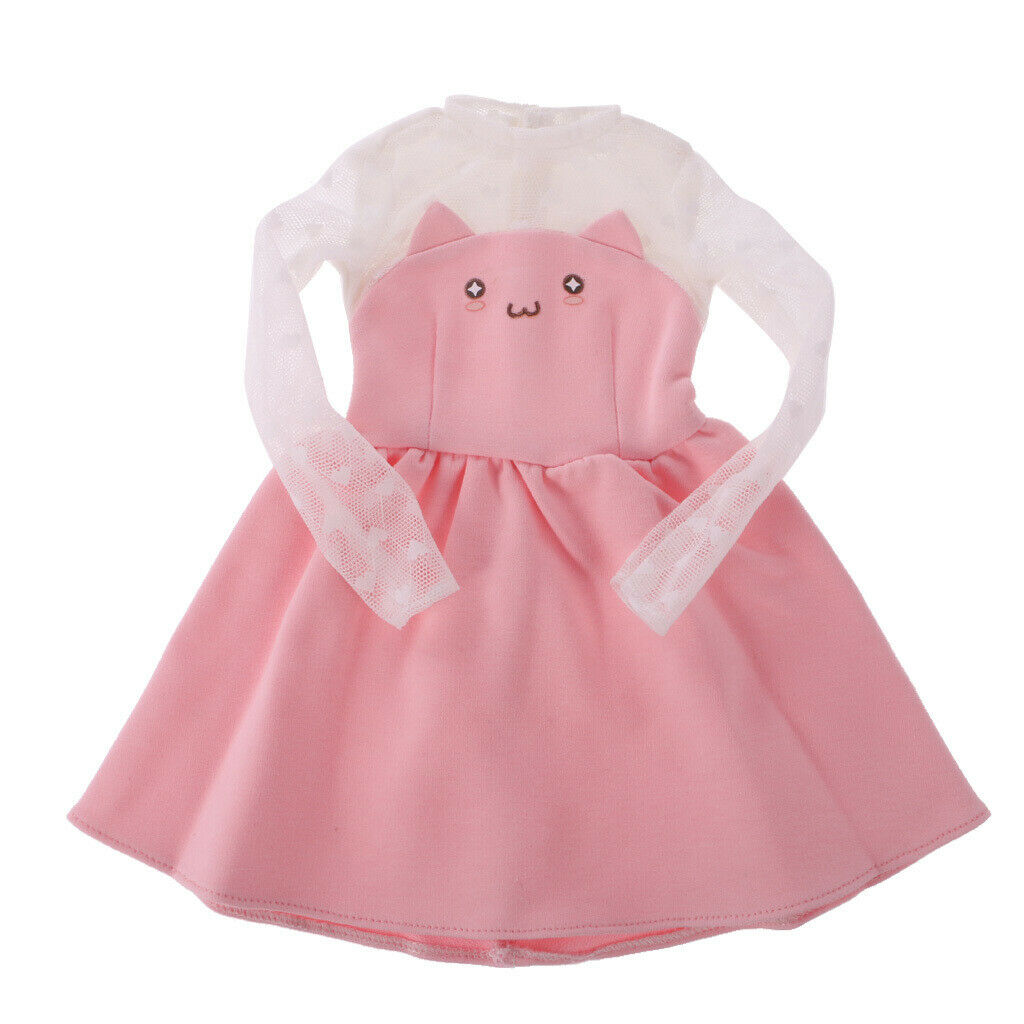 Beautiful One Piece Long Sleeve Lace Skirt Dress For 1/3