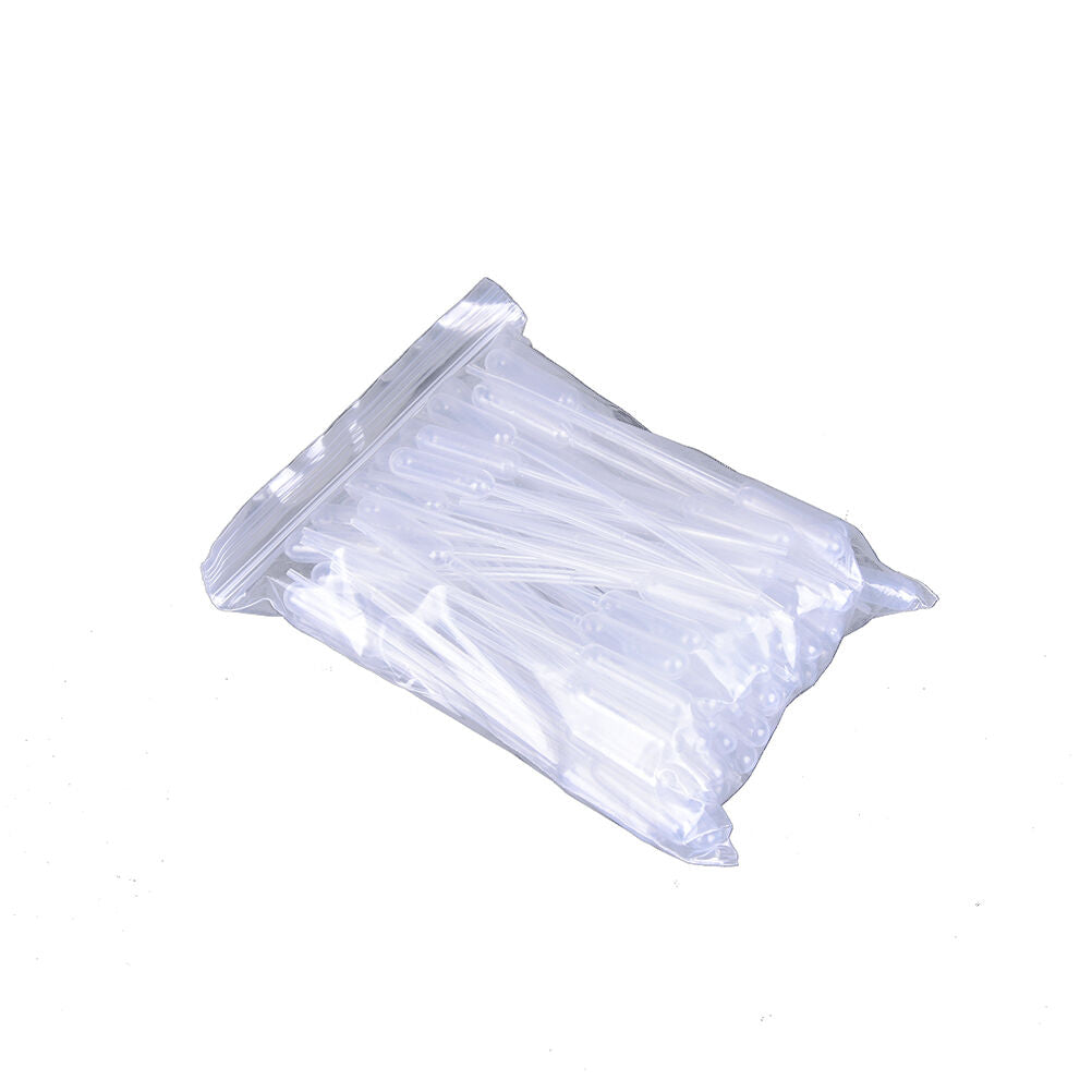 100Pcs 0.5Ml Disposable Polyethylene Eye Dropper Transfer Graduated Pipettes  Kt
