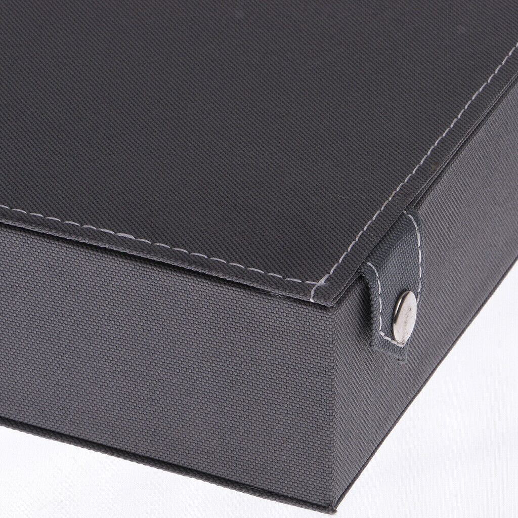 8 Pairs Eyeglass Sunglasses Protector Storage Display Case Box Holder Grey