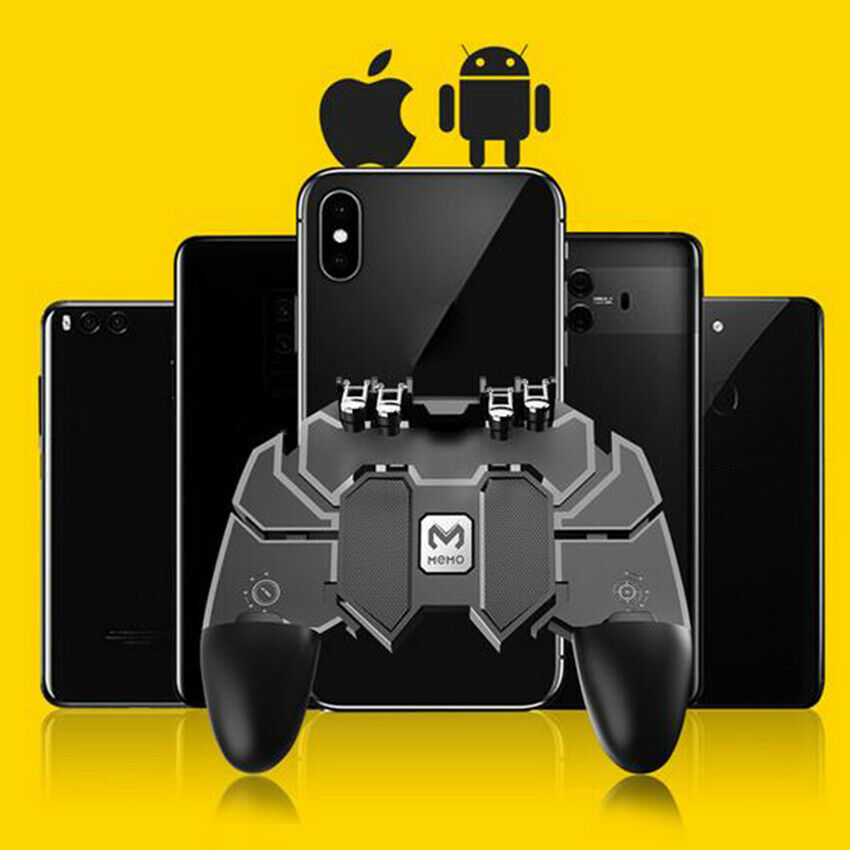 New Arrival !! Six Finger AK66 Mobile Game Controller Fire Key Button Gamepad