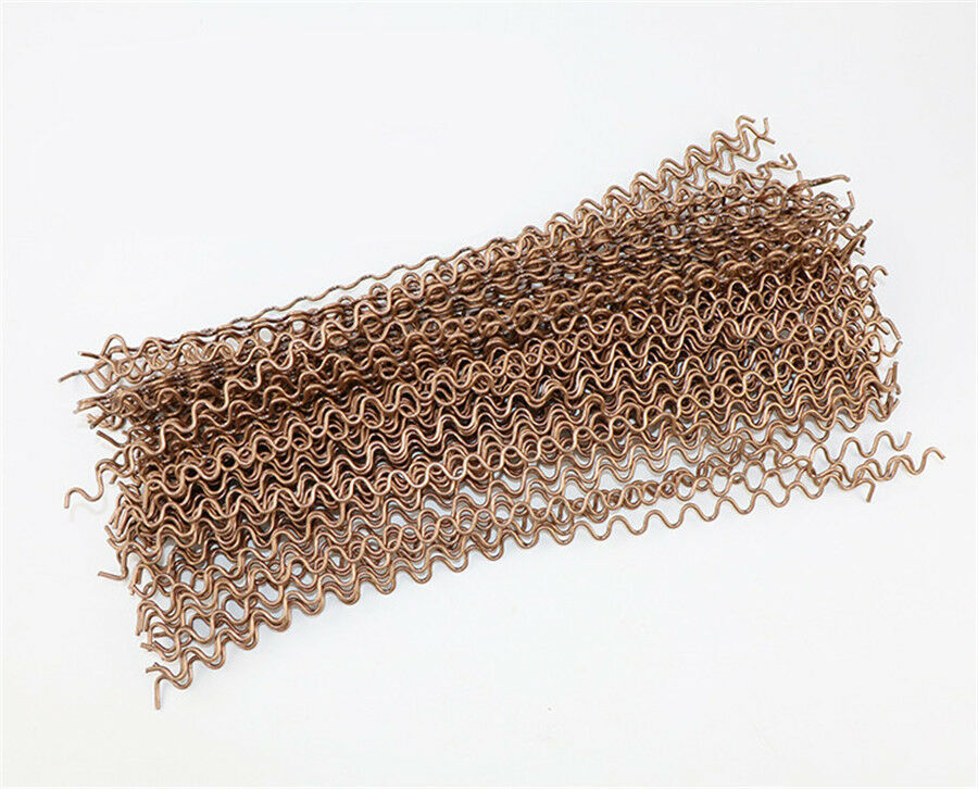 50Pcs Copper Coated Steel 13.2" Wiggle Wire Wave 2MM For Car Dent Repair Tool
