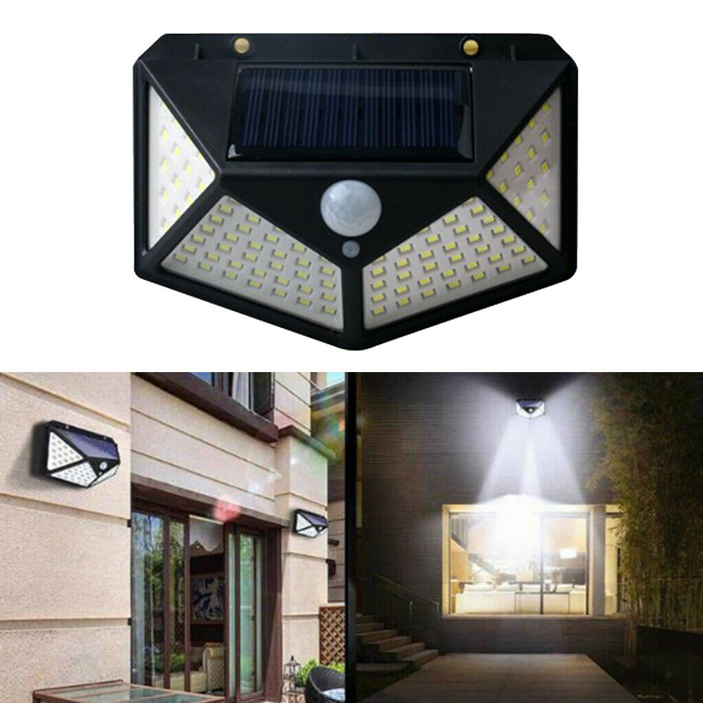 Solar Powered IP65 Garden Light Wide Angle Wall Lamp for Corridor Villa