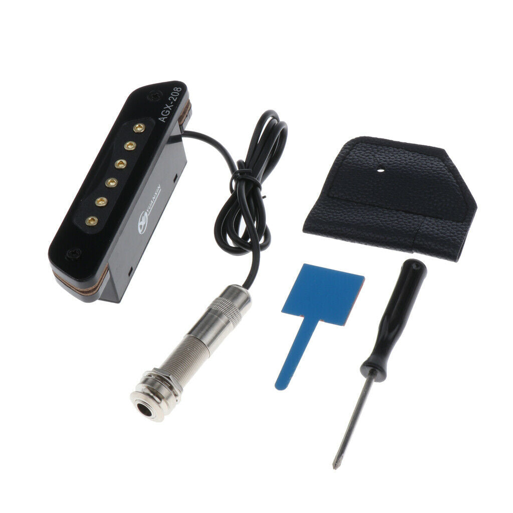 6 Holes Pickup Guitar Transducers Guitar Accessories For Guitar Amplifier