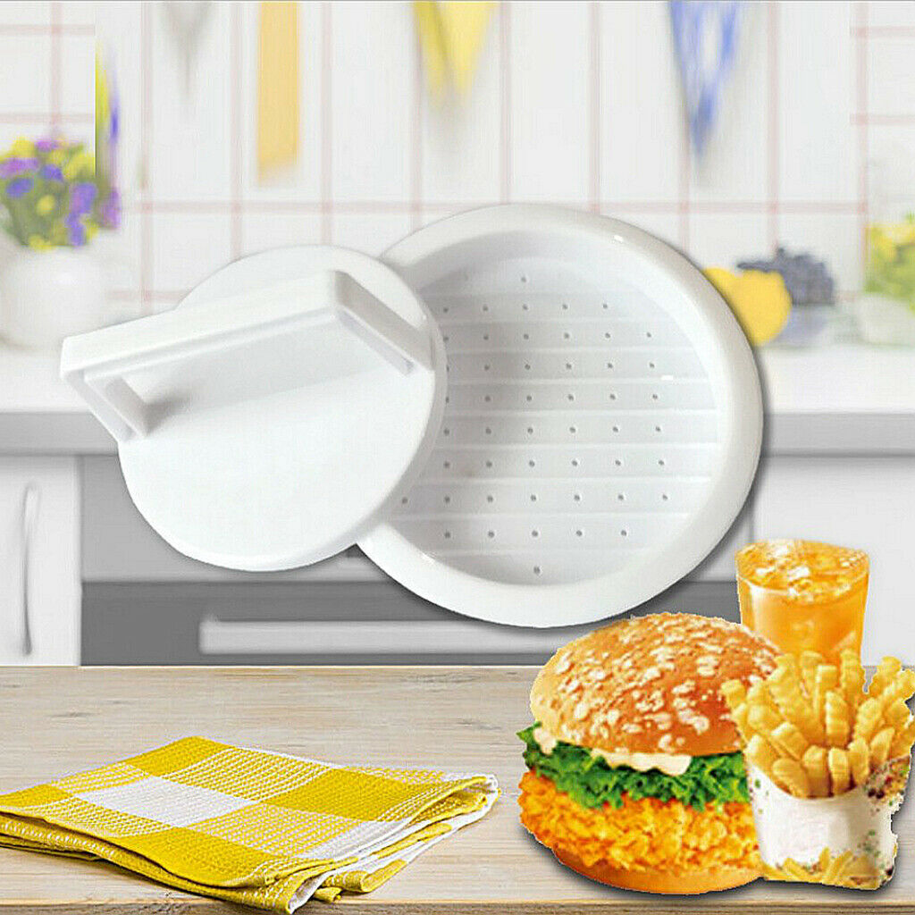 Burger Press Non-Stick Hamburger Meat Patty Maker DIY for Outdoor BBQ Burger