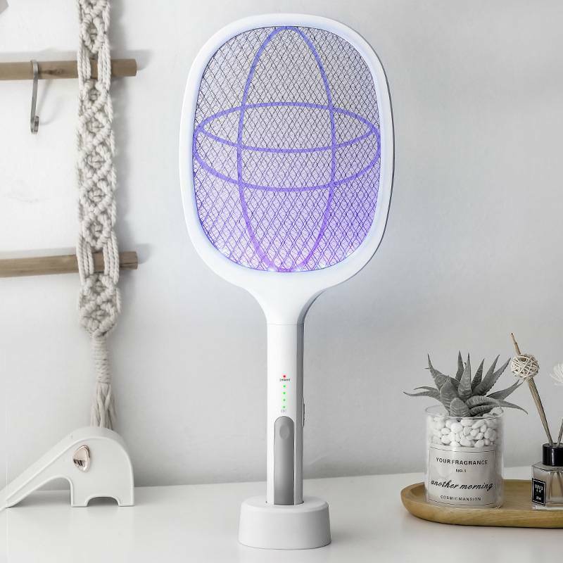 Electric Fly Insect Zapper Racket Killer Swatter Bug Mosquito Lamp