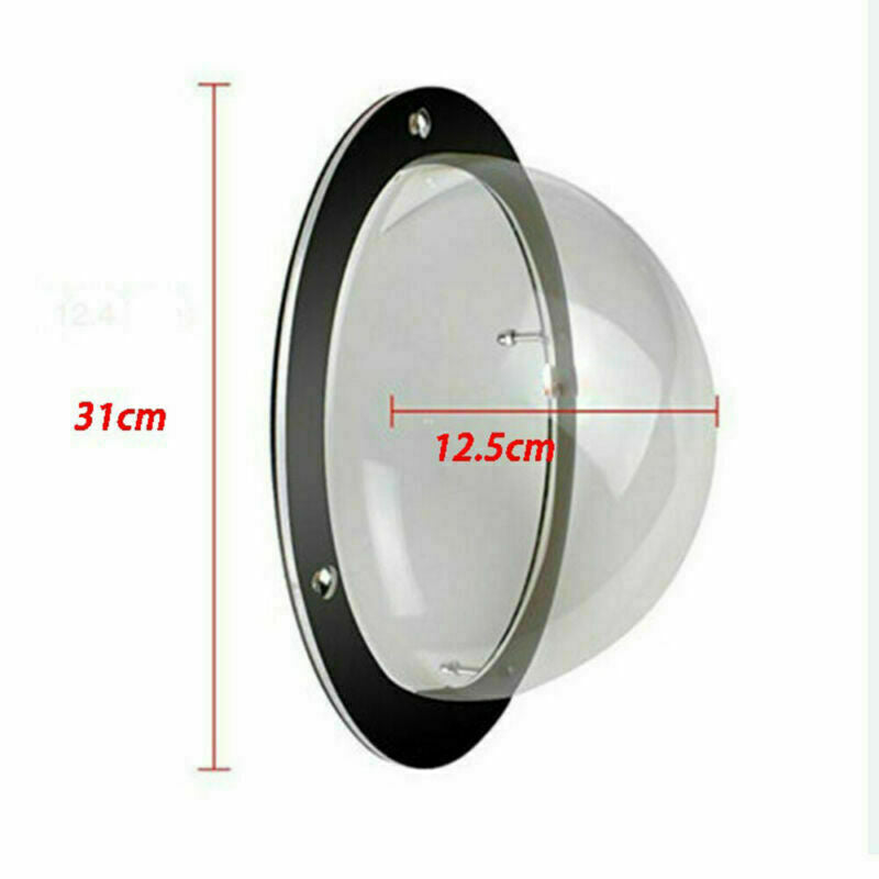 Dog Fence Window - 11.25IN Acrylic Dome Clear Dome Pet Window, 1pk