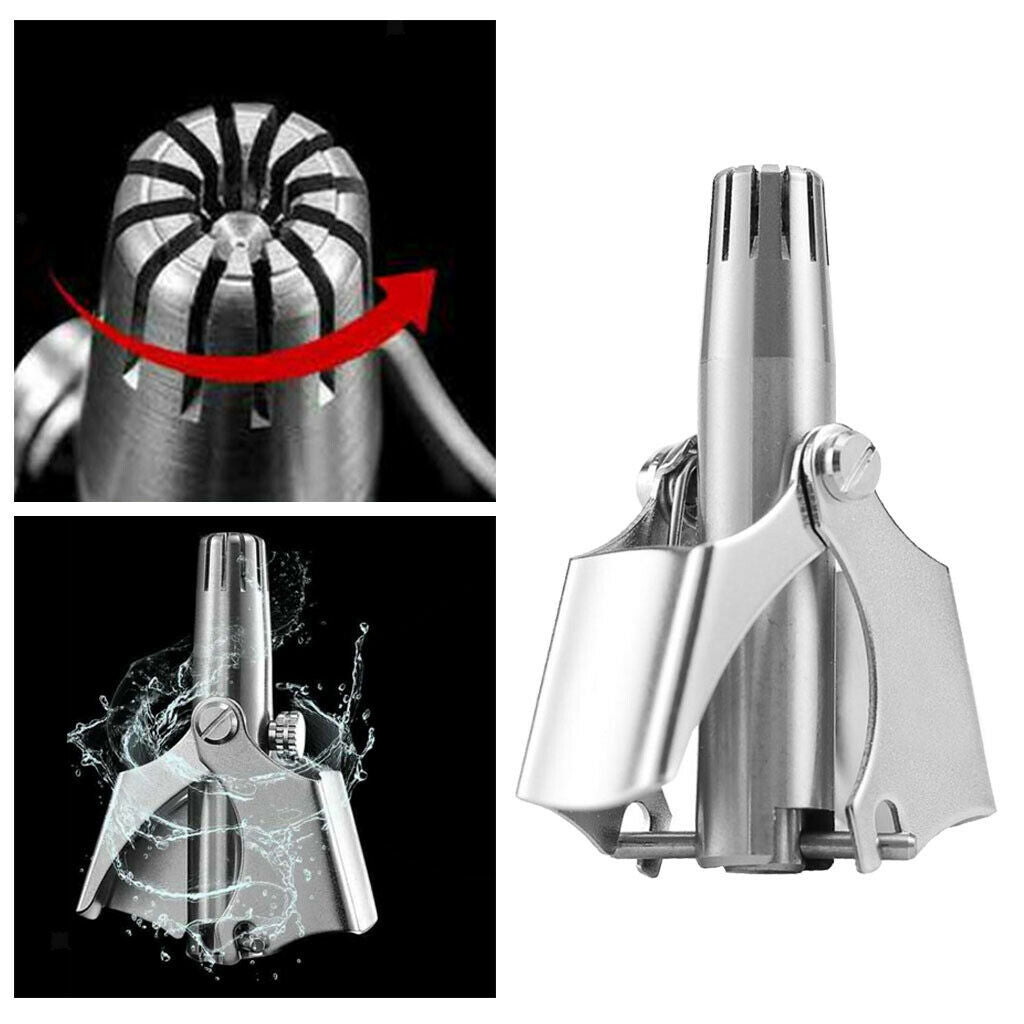 Professional Portable Manual Nose & Ear Hair Trimmer Hair Remover Clippers 5cm
