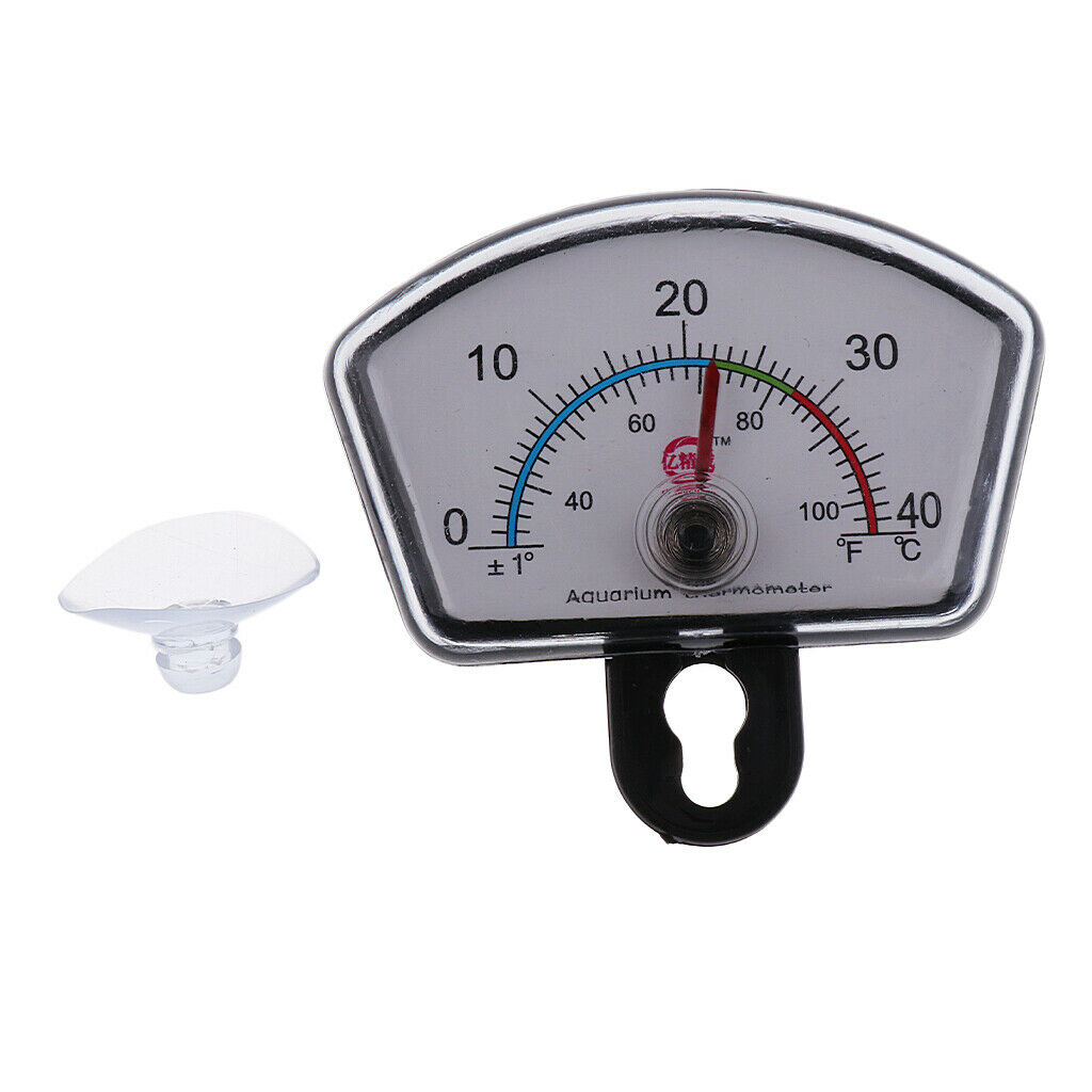 2pcs Submersible Pointer Digital Thermometer for Fish Tank Aquarium Square